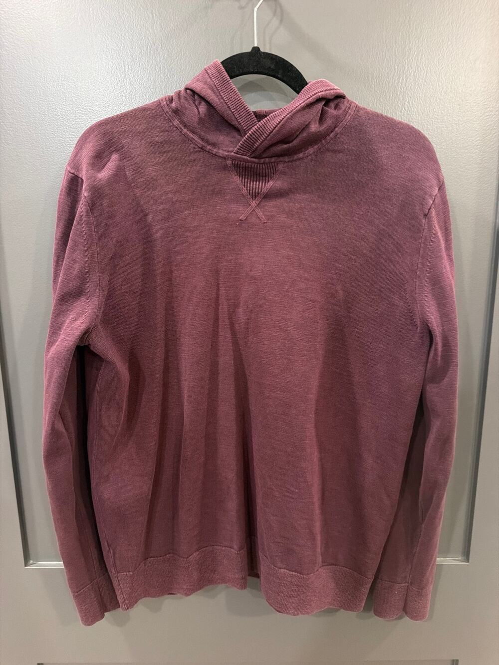 Banana Republic maroon Popover Hoodie Sz. L